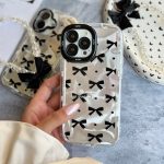قاب گوشی Cute Bow Tie با آویز - کیس مال