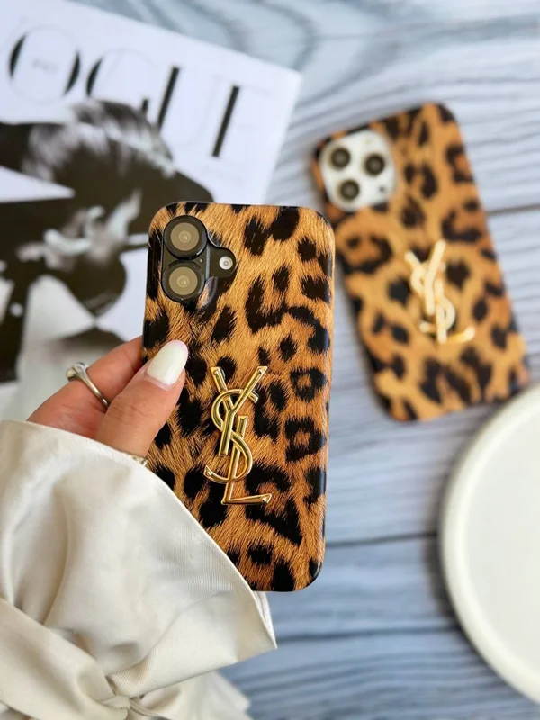قاب گوشی YSL پلنگی