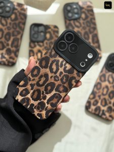 قاب گوشی موبایل پلنگي هاشور (كبريتی) Hatch leopard case - کیس مال