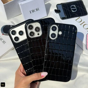 قاب گوشی چرمی دیور (Leather Case Dior)-کیس قاب