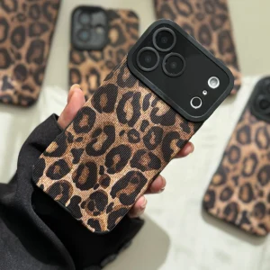 قاب گوشی پلنگی کبریتی(Hatch Leopard)-کیس قاب